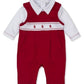 REINDEER OVERALL SET - RED