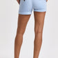 MID RISE ROLLED HEM SHORT - GLACIER BLUE