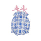 ROSEY ROMPER - WILMINGTON WATER/PIER PARTY PINK no