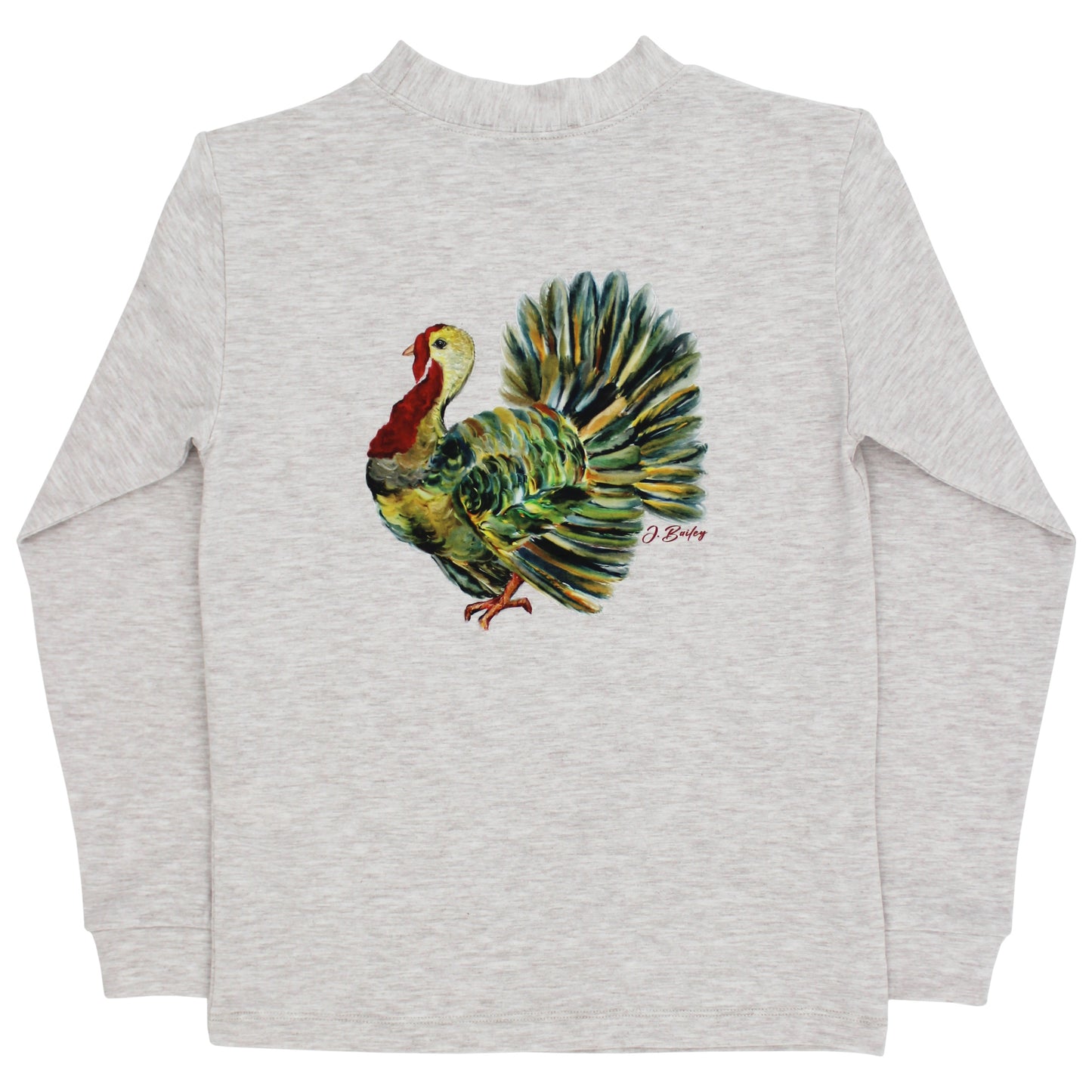 LS LOGO TURKEY TEE - OATMEAL