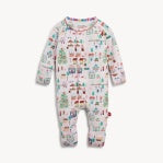 MAGNETIC CONVERTIBLE COVERALL - WINTER VILLAGE