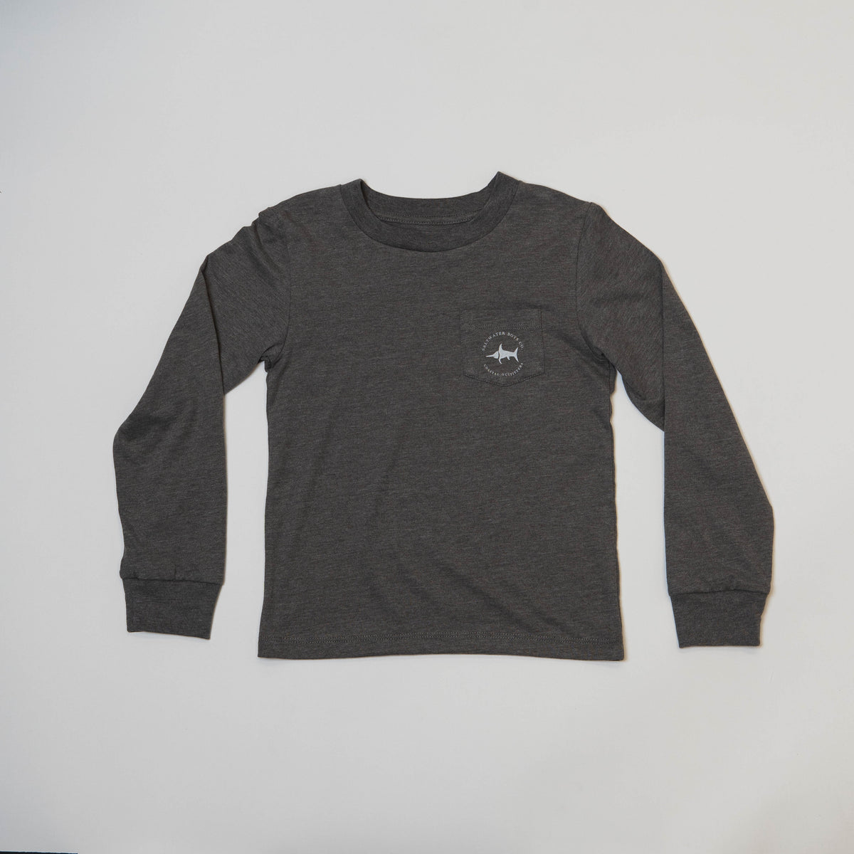 LS GRAPHIC TEE - CAMO DUCK - HEATHER BROWN