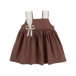 DEMI DRESS - GRAY BAY BROWN/PALMETTO PEARL
