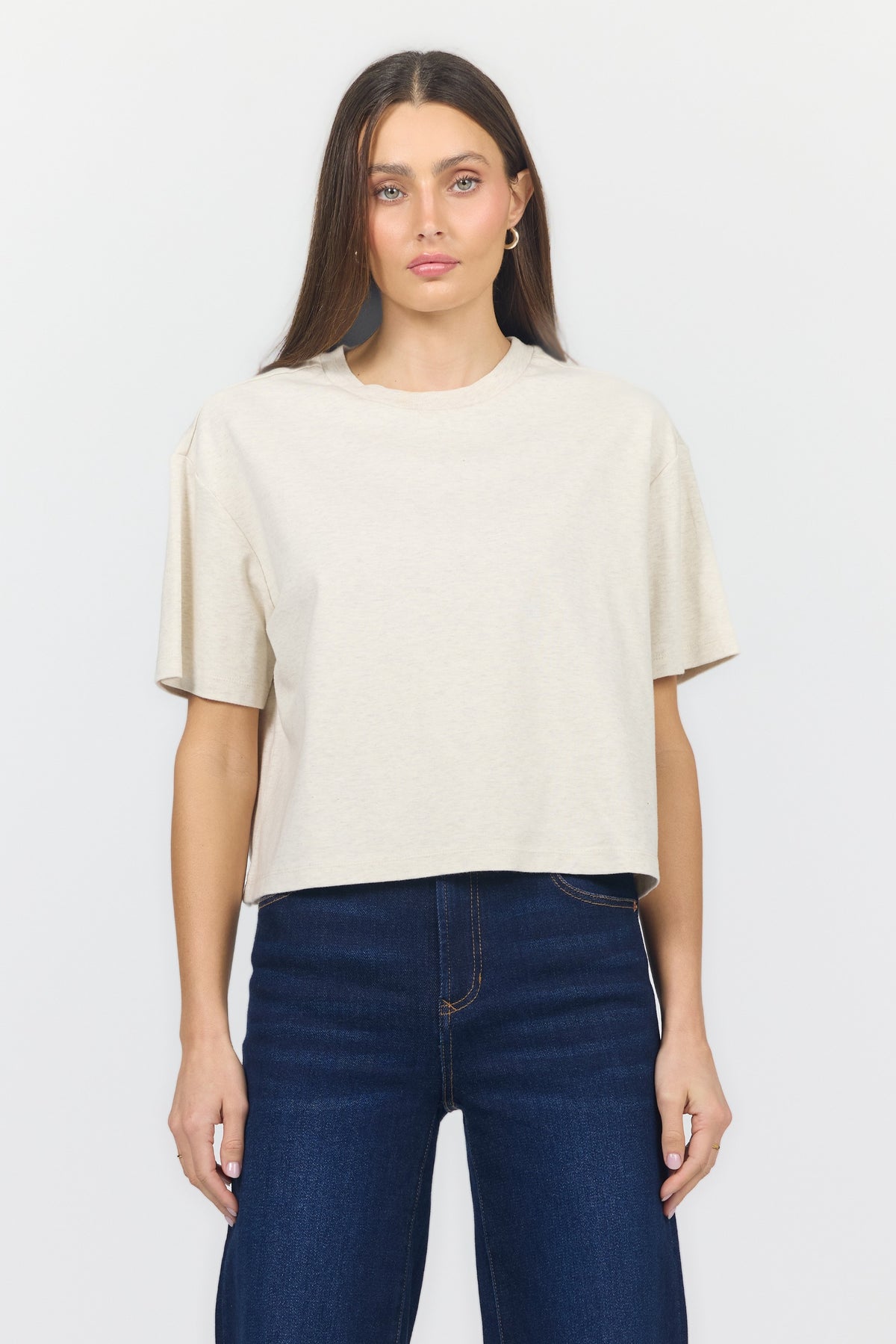 MADDOX TOP - OATMEAL