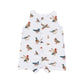 SLEEVELESS SHORTIE ROMPER - DUCKS