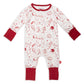 WHITE GAME DAY COVERALL