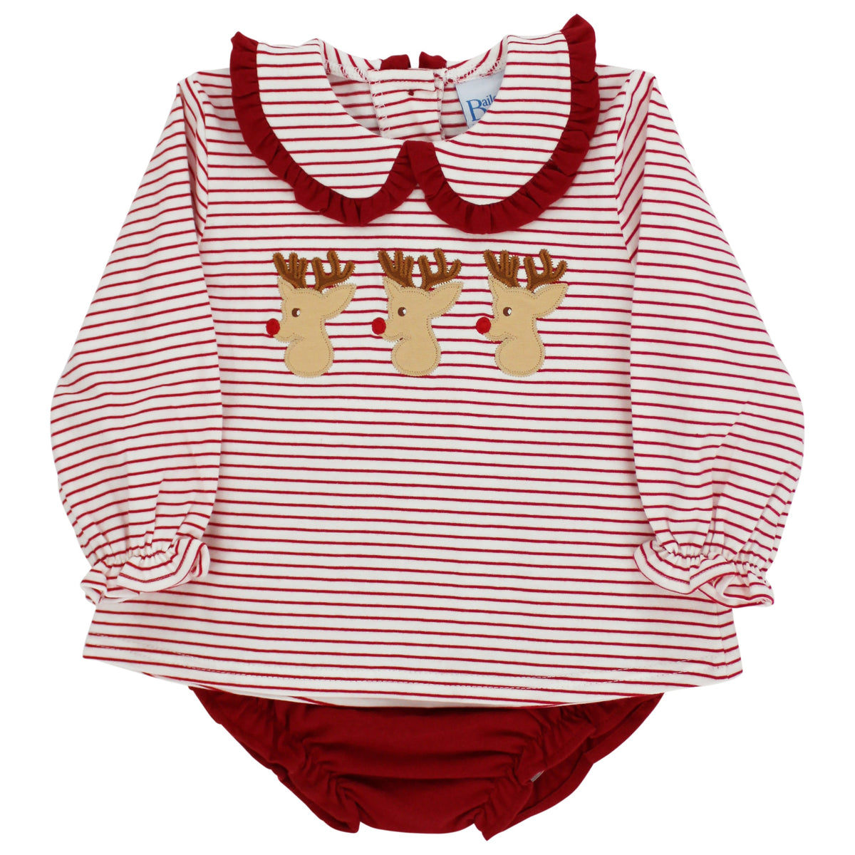 RUDY REINDEEER - GIRLS DIAPER COVER