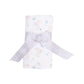 BUNNY AND DUCK SWADDLE BLANKET