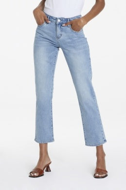 HIGH RISE ANKLE JEAN - URBAN BAY