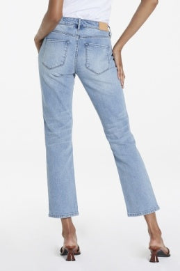 HIGH RISE ANKLE JEAN - URBAN BAY