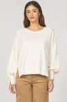 TRENTON TOP - WHITECAP GRAY
