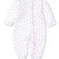 GARDEN PRINT FOOTIE W/ ZIP