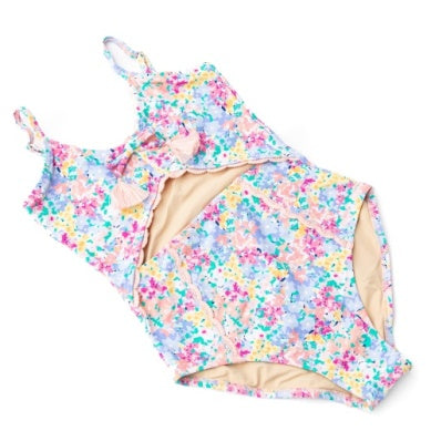 SPRING BLOOMS MONOKINI SWIMSUIT