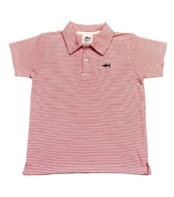 SIGNATURE POLO - RED STRIPE