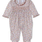 FOOTIE W/ SMOCKING - AUTUMN BLOSSOMS