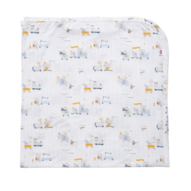 WELCOME WAGON SWADDLE BLANKET