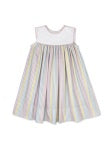 CHARMING DRESS - PETUNIA PINSTRIPE