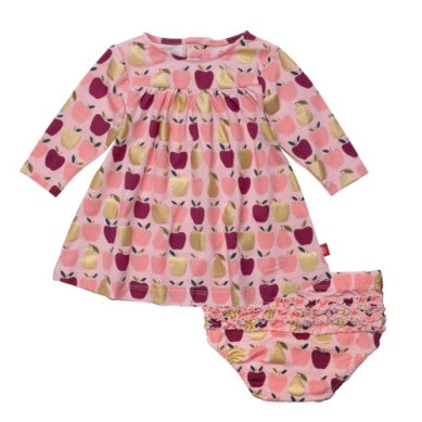 APPLETON SWING SS DRESS W/ BUTT RUFFLE - APTON