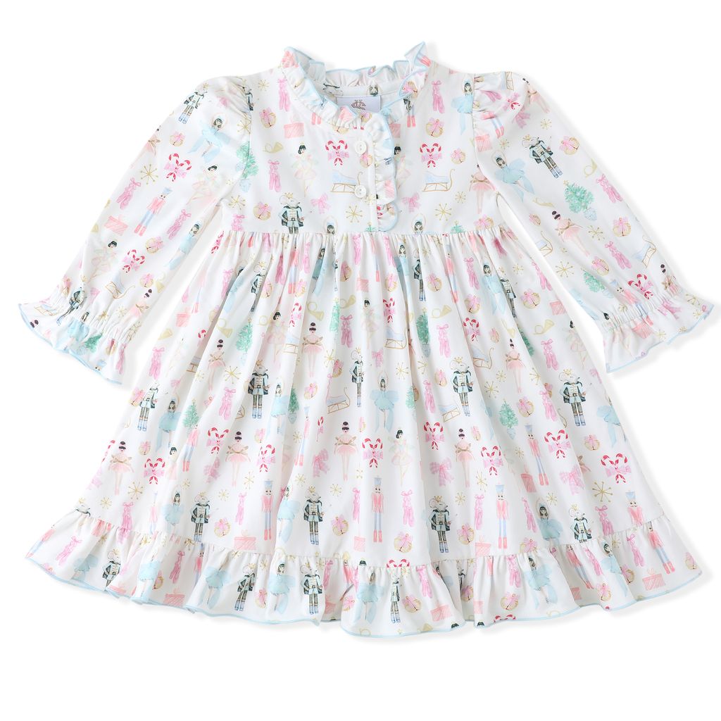 BUTTERKNIT PLAY DRESS - NUTCRACKER