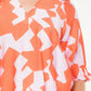 GEO PRINT TOP - PINK