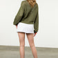 KNIT SWEATER - OLIVE