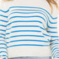 CASHMERE MOCK NECK STRIPED SWEATER