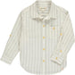 MERCHANT LONG SLEEVED SHURT - GREY/WHITE STRIPE