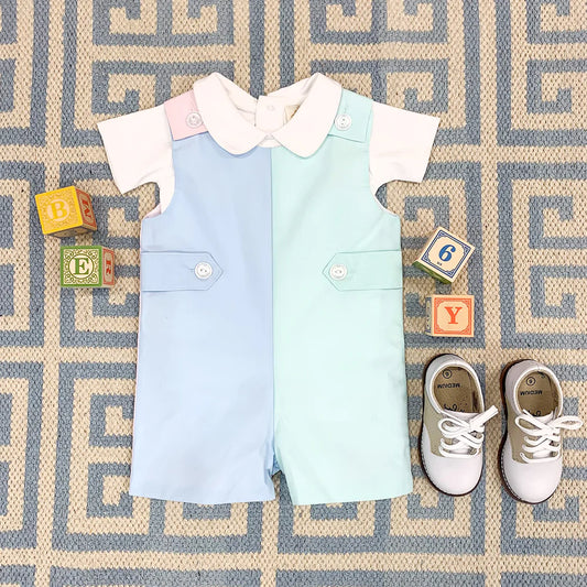 COOPER COLORBLOCK JON JON - BUCKHEAD BLUE, SEA ISLAND SEAFOAM, PALM BEACH PINK