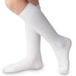 JEFFERIES SOCKS NYLON KNEE HIGH SOCKS -  WHITE