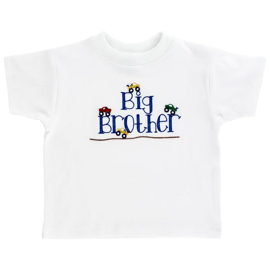 WHITE KNIT - BIG BROTHER T-SHIRT