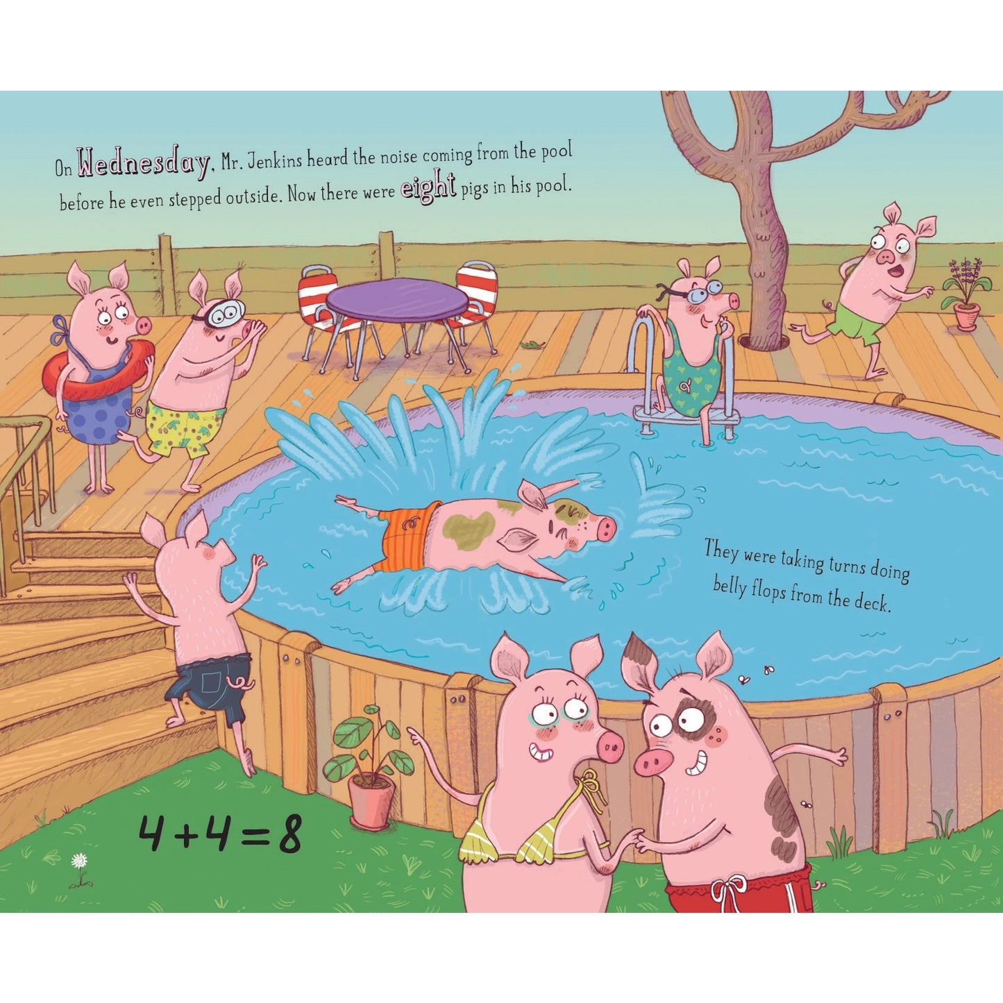 TOO MANY PIGS IN THE POOL BOOK