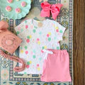 SHIPLEY SHORTS - HAMPTON HOT PINK WITH WORTH AVENUE WHITE BOW