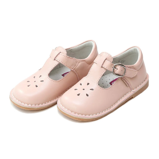 JOY CLASSIC LEATHER T-STRAP MARY JANE - PINK