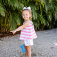 LAINEY'S LITTLE TOP - HAMPTONS HOT PINK STRIPE / WORTH WHITE