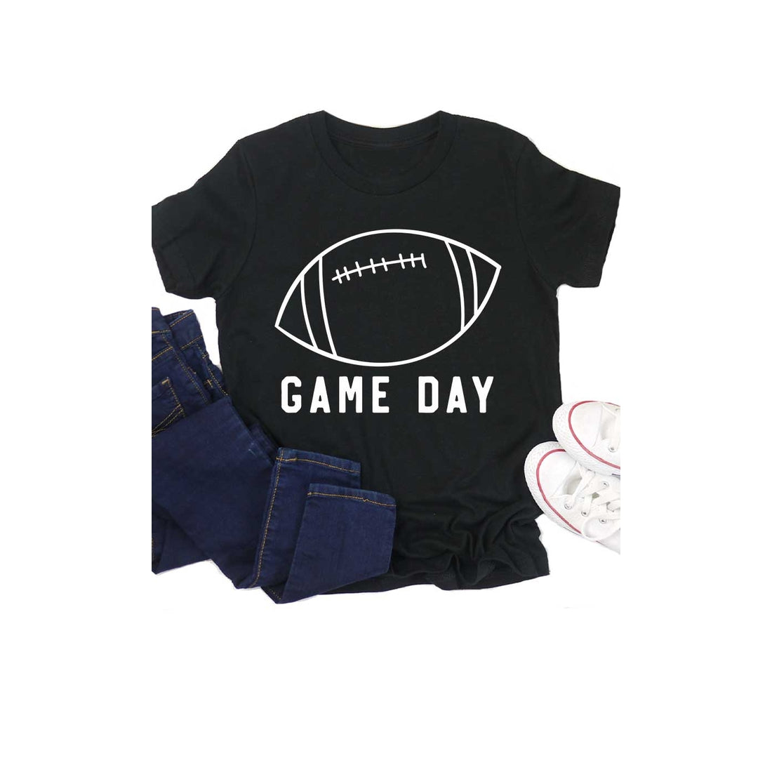 GAME DAY FOOTBALL GRAPHIC TEE
