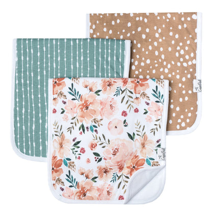 BURP CLOTH SET - 3PK MORE OPTIONS AVAIL.