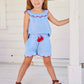 RICHMOND SHORTS - BLUE CHAMBRAY