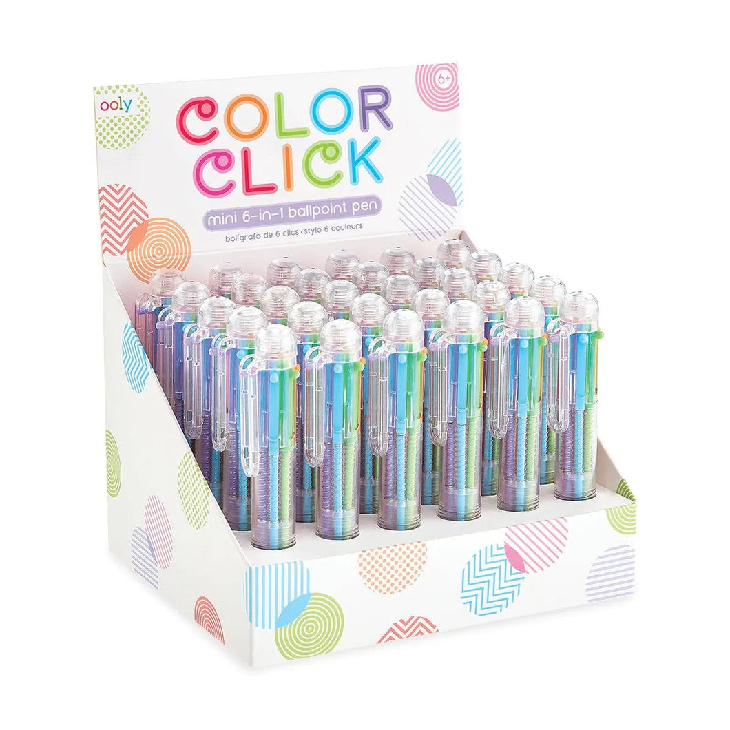 MINI COLOR CLICK 6-IN-1 BALL POINT PEN