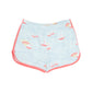 CHERYL SHORTS - WAVE HELLO TO THE SUN/PARROT CAR CORAL