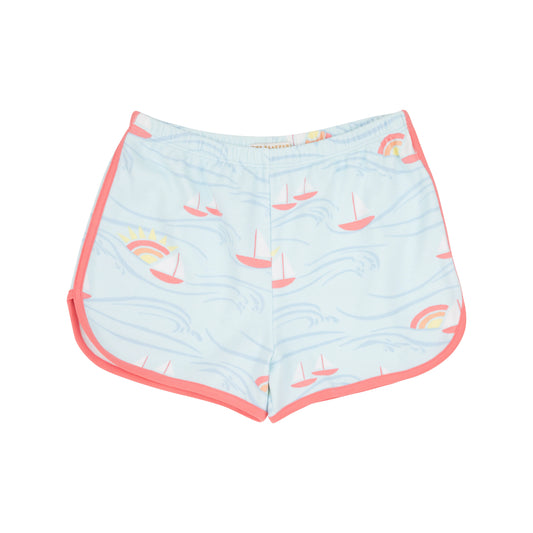 CHERYL SHORTS - WAVE HELLO TO THE SUN/PARROT CAY CORAL