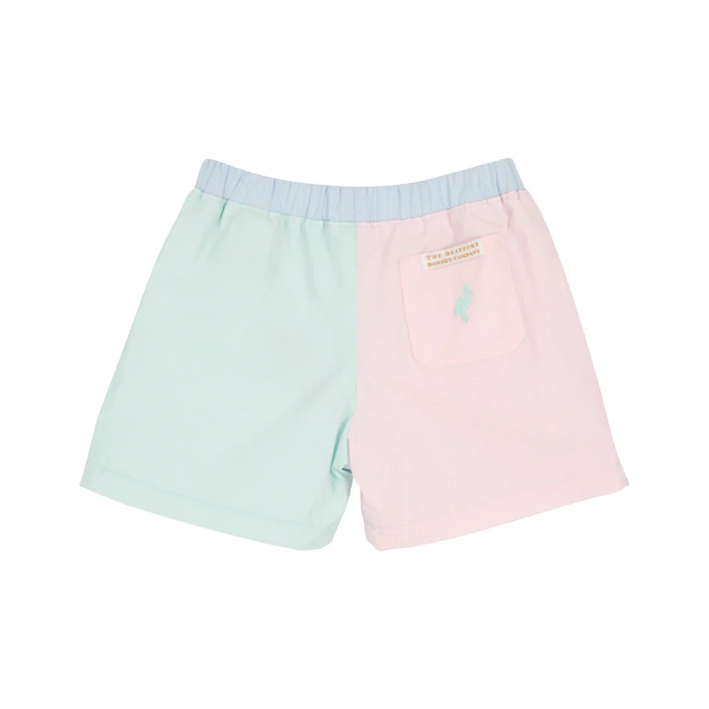 SHELTON SHORTS  - SEA ISLAND SEAFOAM, BUCKHEAD BLUE, & PALM BEACH PINK