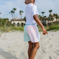 SHELTON SHORTS  - SEA ISLAND SEAFOAM, BUCKHEAD BLUE, & PALM BEACH PINK