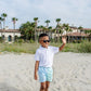 PRIM & PROPER POLO & ONESIE - WORTH AVENUE WHITE