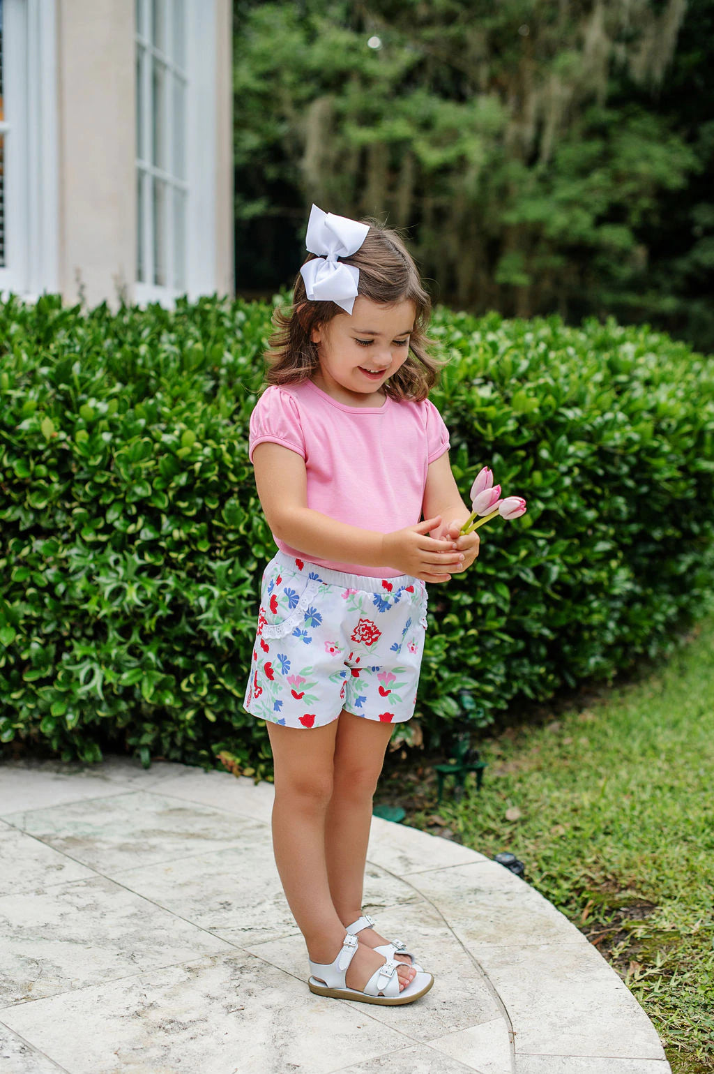 SHIRLEY SHORTS EYELET BONITA BLOOMS