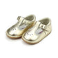 DOTTIE SCALLOPED T-STRAP MARY JANE (BABY) - GOLD