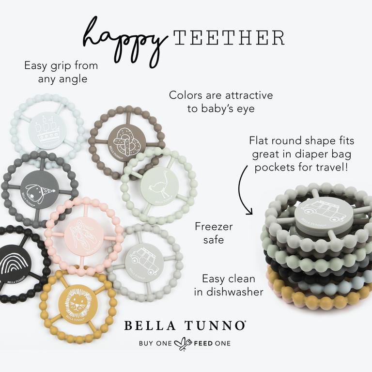 HAPPY TEETHER - MANY COLORS TO CHOOSE FROM