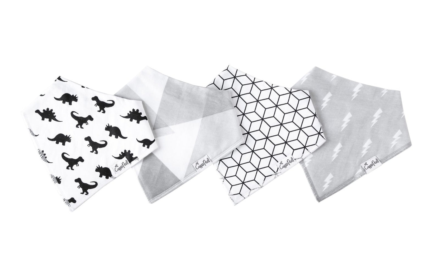 BANDANA BIB SETS - 4PK MORE OPTIONS AVAIL.