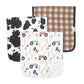 BURP CLOTH SET - 3PK MORE OPTIONS AVAIL.