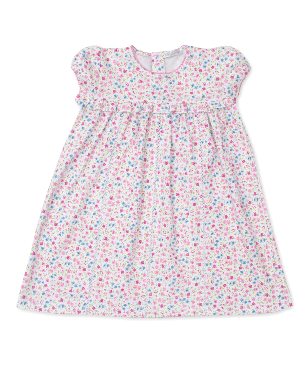 FLORAL FANTASY TODDLER DRESS - PINK