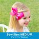 MEDIUM PATRIOTIC STARS AND STRIPES HARI BOW
